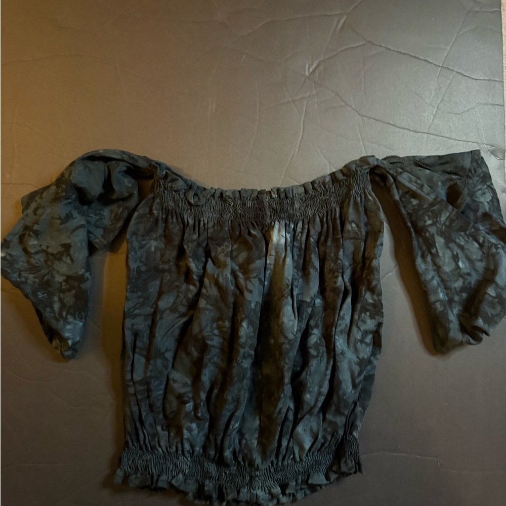 Elegant Black Off-Shoulder Women's Top